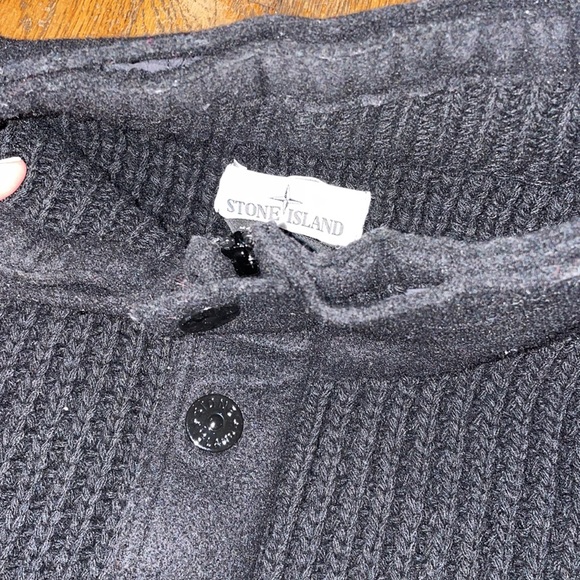 Stone Island: heavy knit jacket - Picture 4 of 5